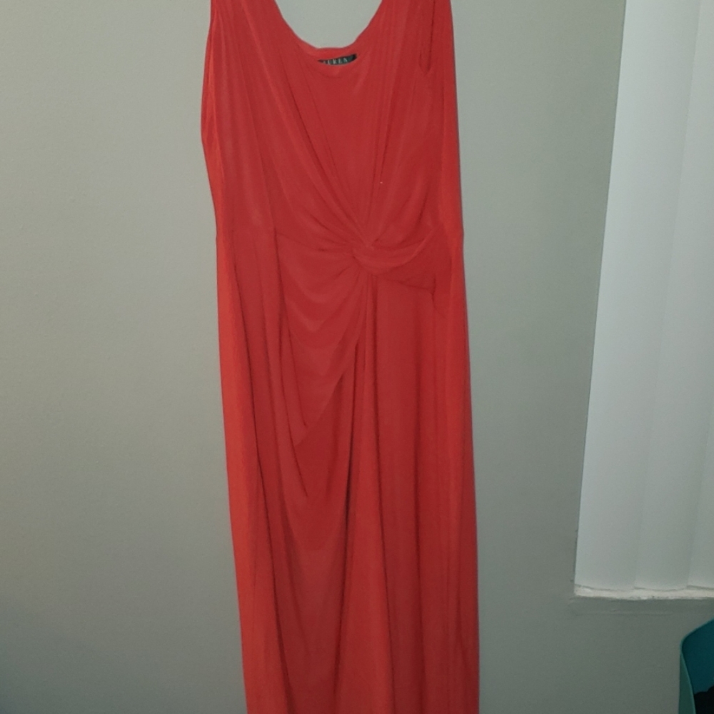 Ralph Lauren Red Maxi Dress